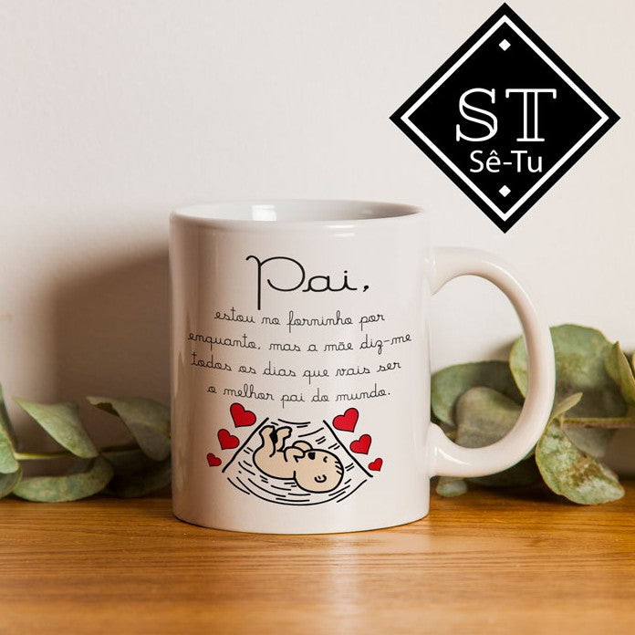 Taza "Papá, estoy en el horno"